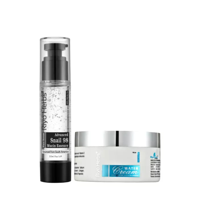 Snail Mucin Essence - 50ml + Water Cream 100g Combo
