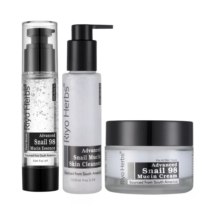 Advanced Snail 98 Mucin CSM Combo (Snail Mucin Cleanser + Snail 98 Mucin Essence + Snail 98 cream)