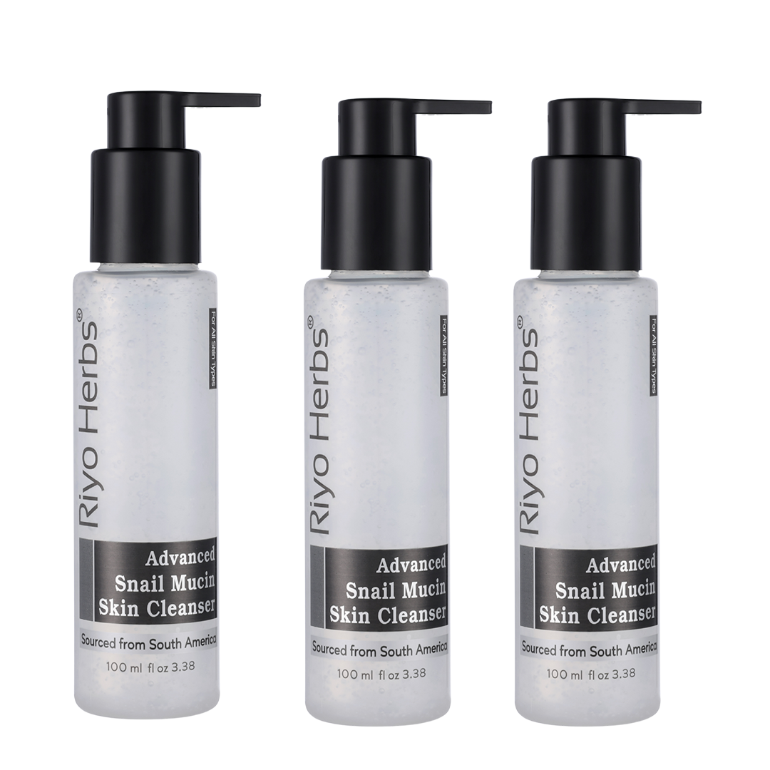 Advanced Snail Mucin Skin Cleanser - with Snail Mucin, Camellia Sinensis & Pine Bark Extract - Sulphate Free Gel Cleanser