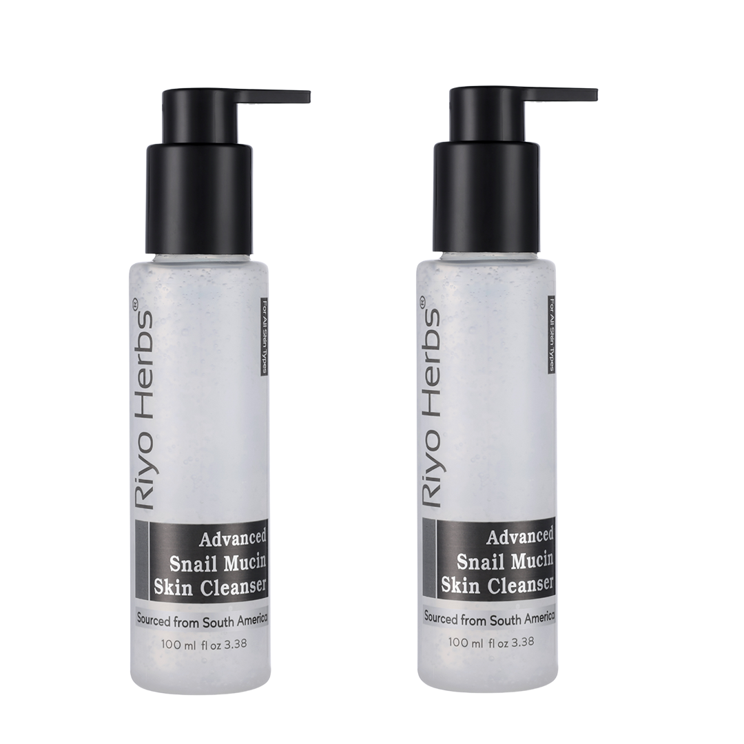 Advanced Snail Mucin Skin Cleanser - with Snail Mucin, Camellia Sinensis & Pine Bark Extract - Sulphate Free Gel Cleanser