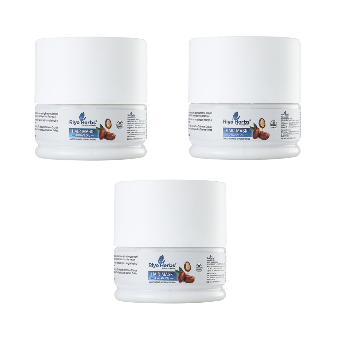 Argan Oil Hair Mask- Strengthening & Smoothening mask| Repair Dry & Damaged Hair