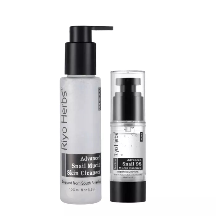 Advanced Snail Mucin Skin Cleanser + Snail 98 Mucin Essence 30ml