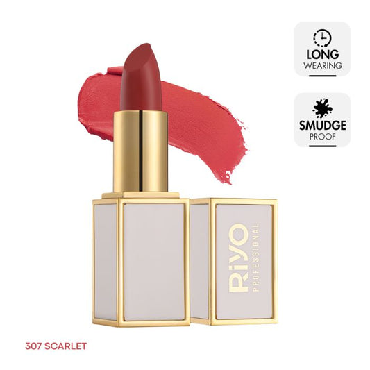 Crème Matte Bullet Lipstick Scarlet-307