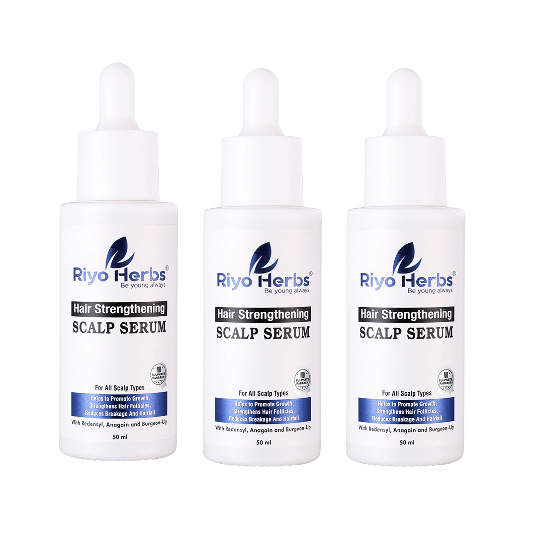 Advance Hair Strengthening Scalp Serum - Redensyl 1% | Anagain 4% | Capilia Longa 1%| Burgeon UP 2%