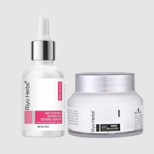 Anti Ageing Retinol Serum + Night Cream
