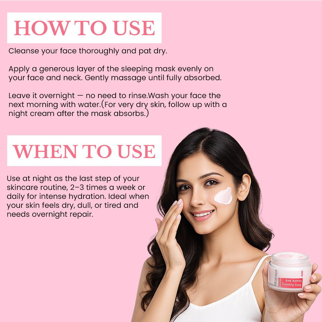 Anti Ageing Sleeping Mask 50gm