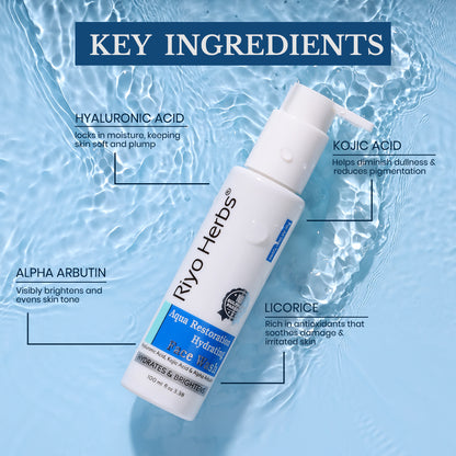 Aqua Restoration Hydrating Facewash - Non - Drying Facewash