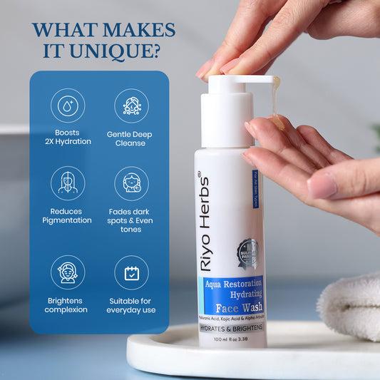 Aqua Restoration Hydrating Facewash - Non - Drying Facewash