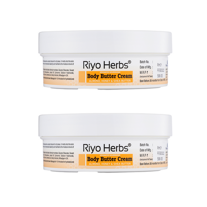 Body Butter Cream- Almond, Honey & Shea Butter