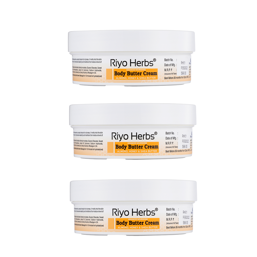 Body Butter Cream- Almond, Honey & Shea Butter