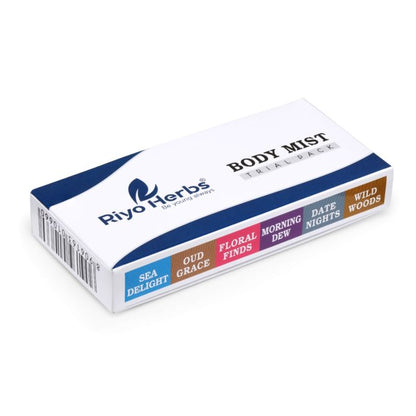 Body mist trial pack