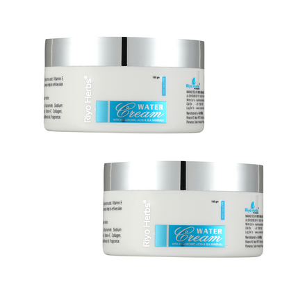 Hydrating Water Cream- Hyaluronic Acid & Sea Minerals - 100g