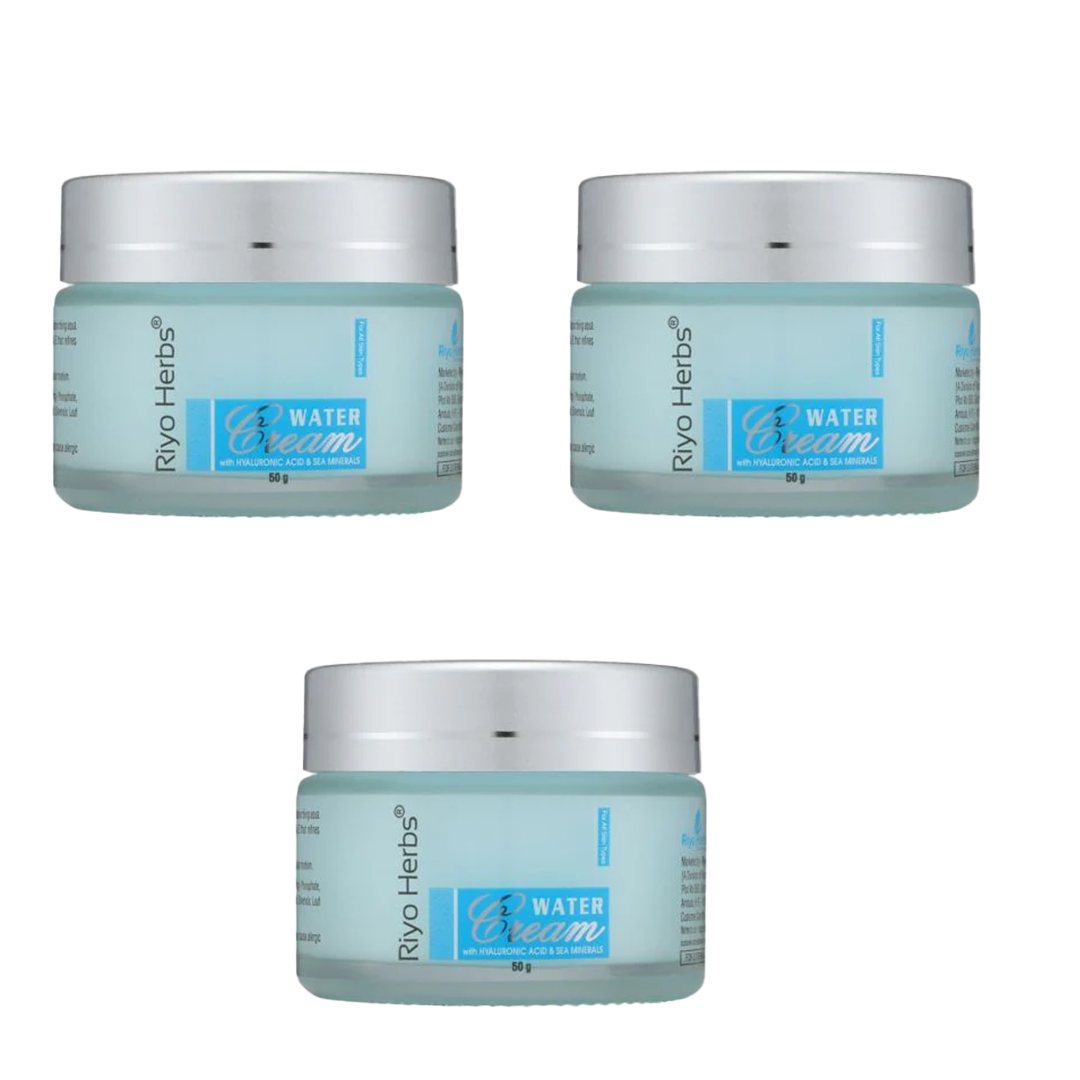 Hydrating Water Cream- Hyaluronic Acid & Sea Minerals -50g