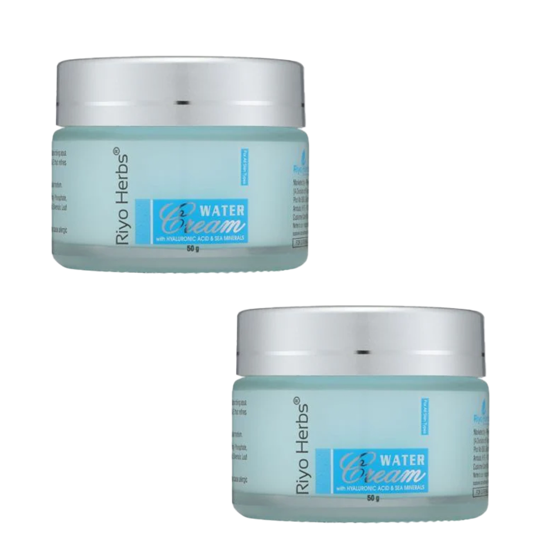 Hydrating Water Cream- Hyaluronic Acid & Sea Minerals -50g