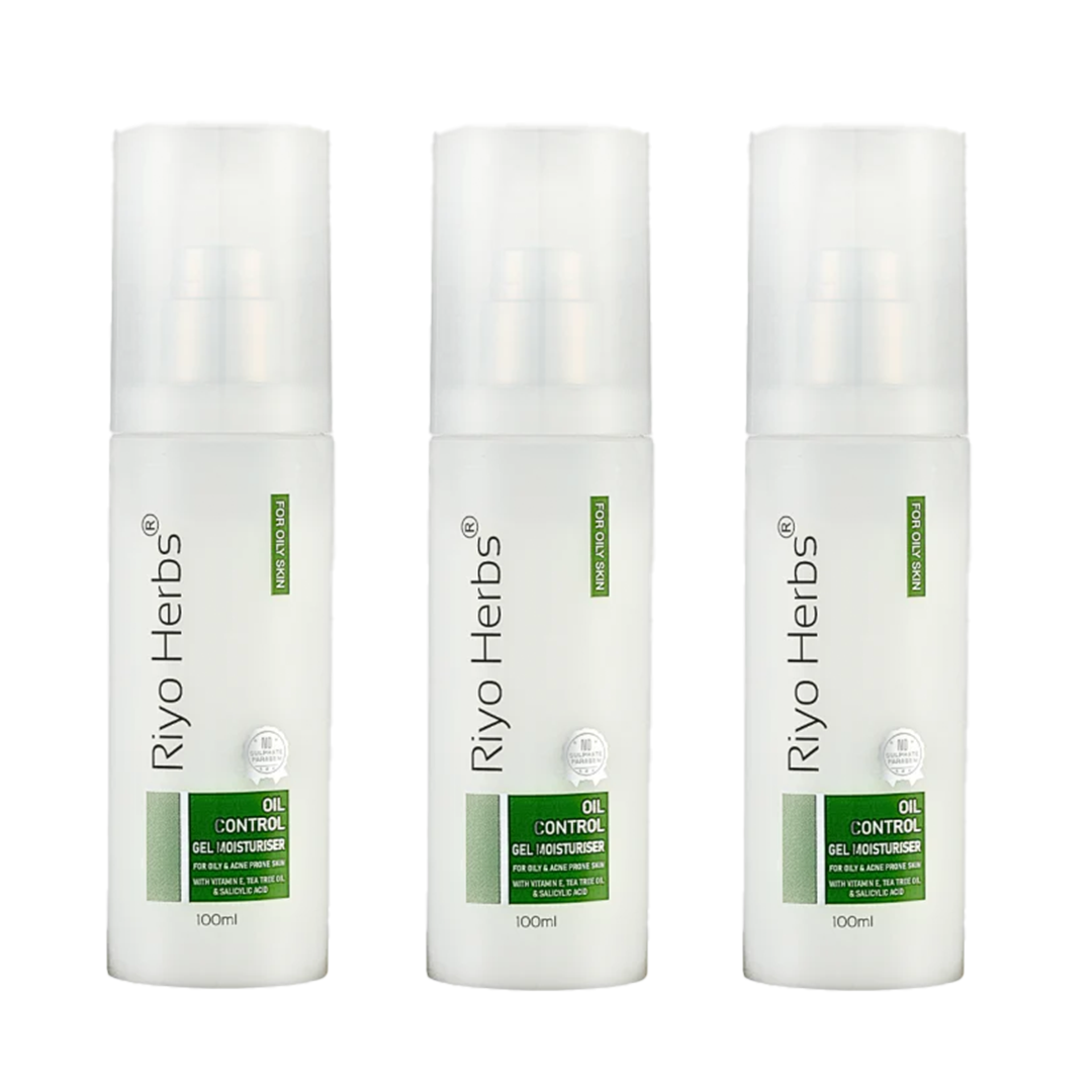 Oil Control Gel Moisturiser - Salicylic Acid & Tea Tree Oil