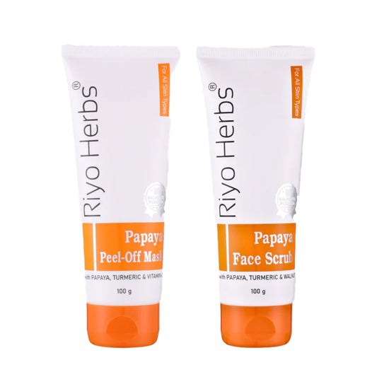 Papaya Peel off + Face scrub combo
