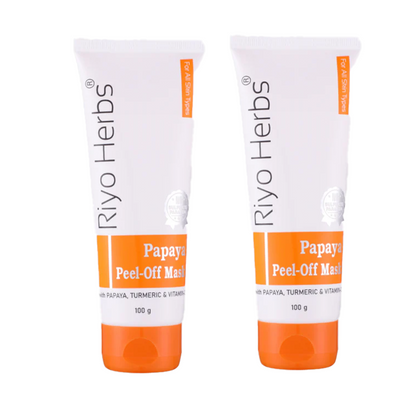 Papaya Peel Off Mask - Orange peel, Niacinamide & Hyaluronic Acid
