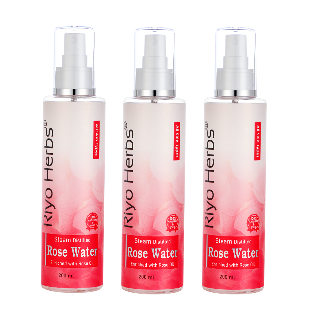 Steam Distilled Rose Water Spray - 200ml