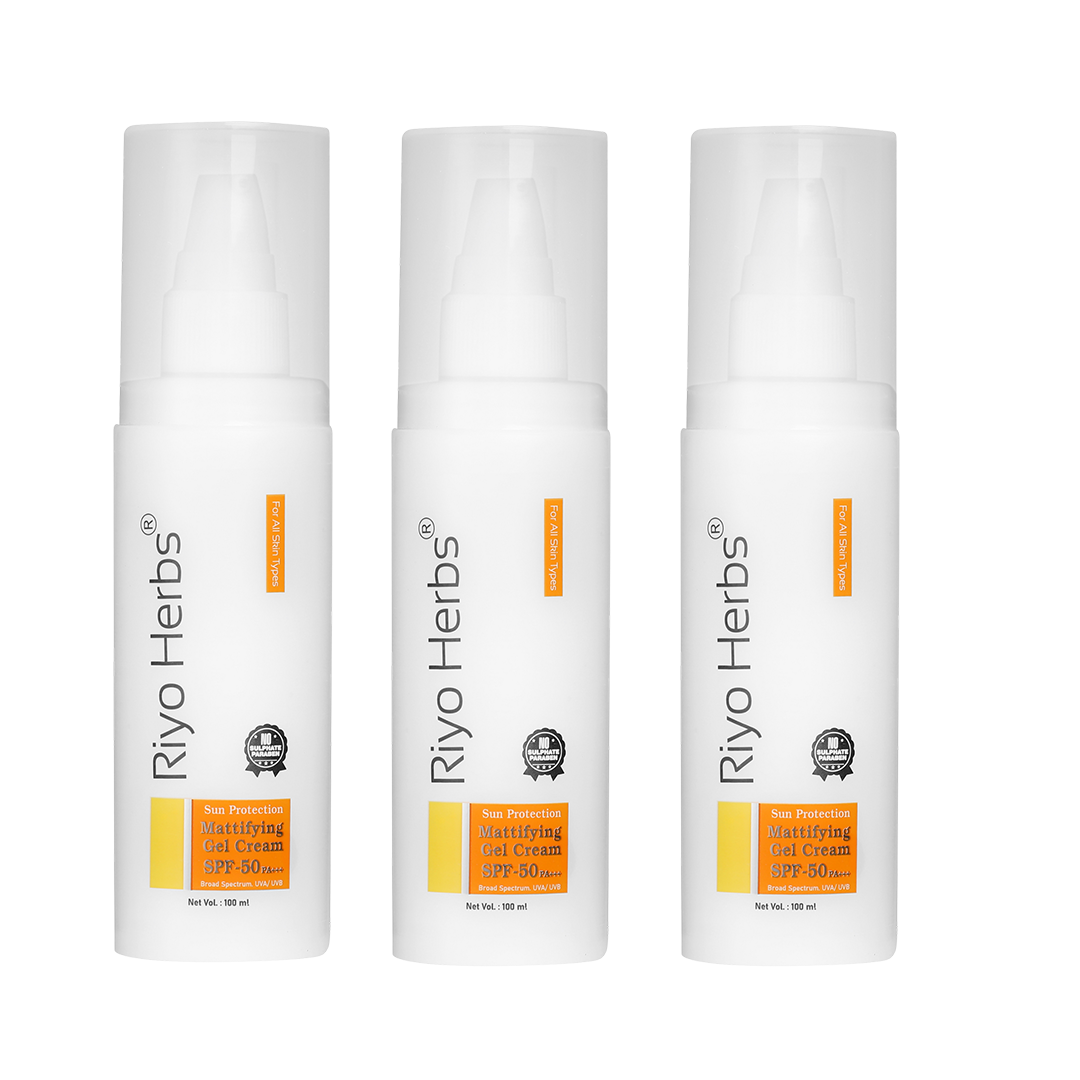 Sun Protection Spf-50 Mattifying Gel - Non Comedogenic | Non sticky - 100ml