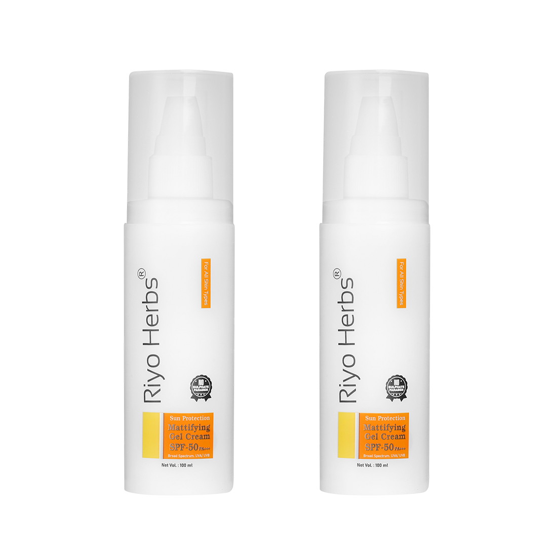 Sun Protection Spf-50 Mattifying Gel - Non Comedogenic | Non sticky - 100ml