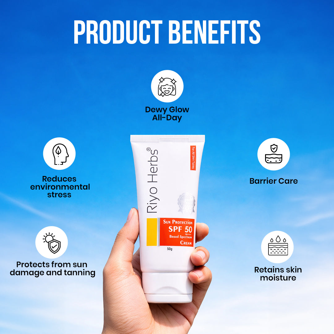 Sun Protection Spf-50 Cream - Hydrating Glow sunscreen