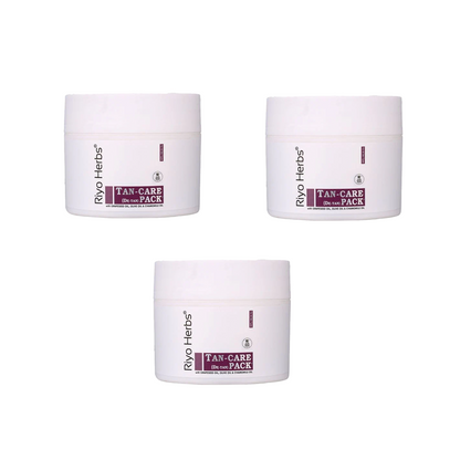 Tan Care Face Pack (De-Tan Cream) - 50gm With Olive Oil, Grapeseed Oil, Chamomile Oil.
