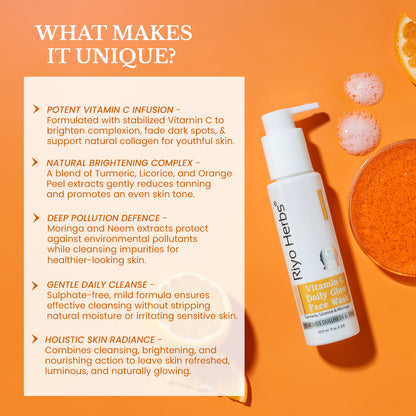 Vitamin-C Daily Glow Facewash
