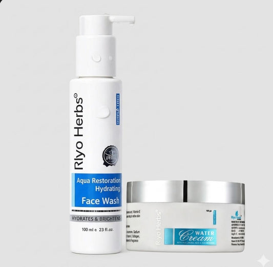 ARH Facewash + Water Cream 100g Combo
