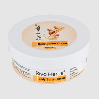 Body Butter Cream- Almond, Honey & Shea Butter
