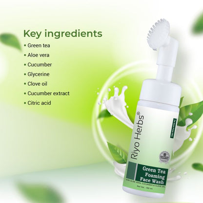 Acne Eviction Green Tea Foaming Facewash - 150ml