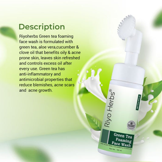 Acne Eviction Green Tea Foaming Facewash - 150ml