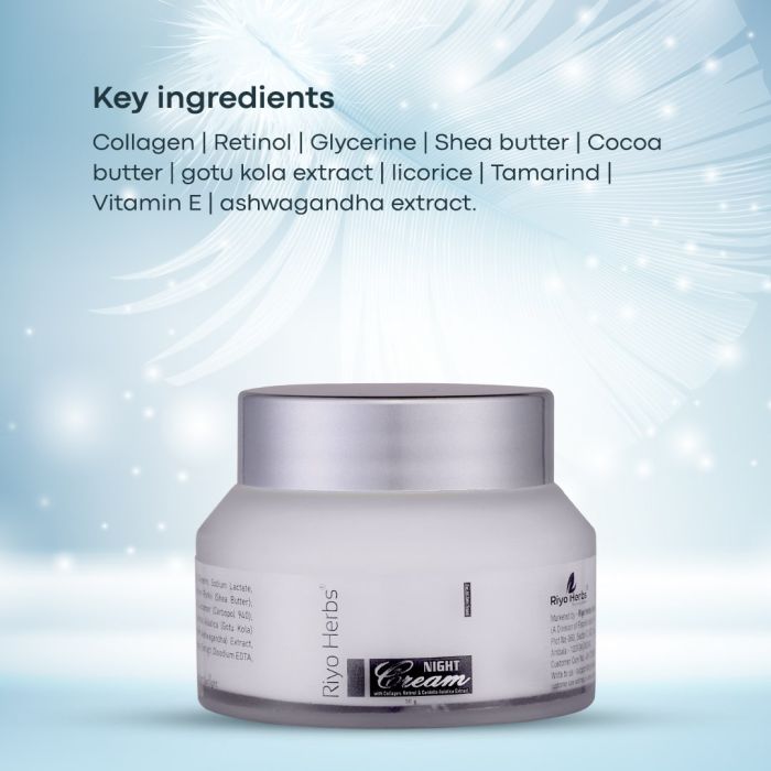 Night Cream - Collagen | Retinol | Centella Asiatica