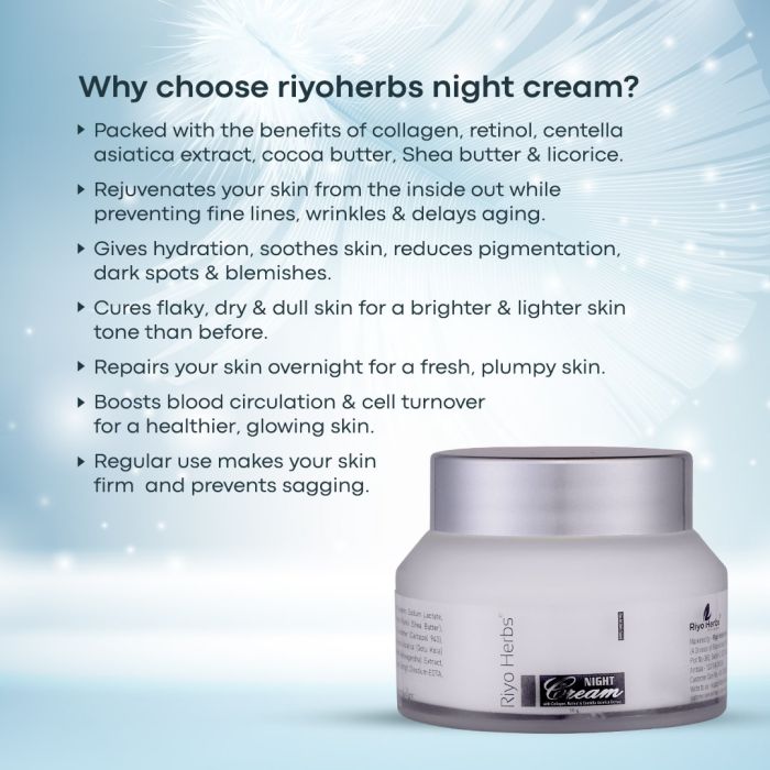 Night Cream - Collagen | Retinol | Centella Asiatica