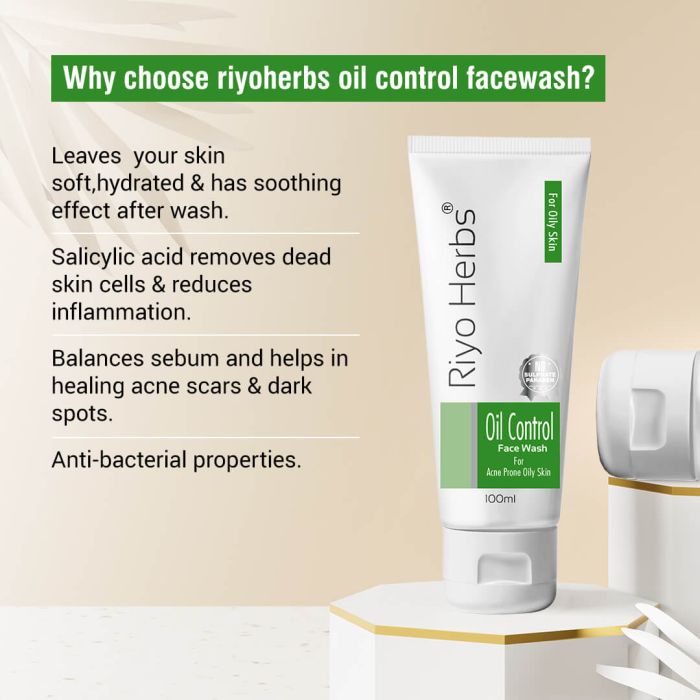 Oil Control Facewash - Salicylic Acid & Tea Tree