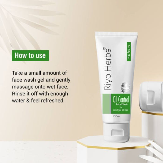 Oil Control Facewash - Salicylic Acid & Tea Tree