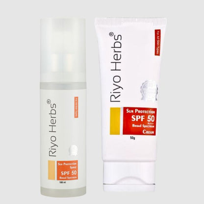 SUN PROTECTION COMBO OF SPRAY & CREAM